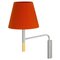 Rote BC3 Wandlampe von Santa & Cole 1