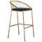Agora Gold and Black Bar Stool by Pepe Albargues 1