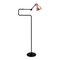 Copper Lampe Gras N° 411 Floor Lamp by Bernard-Albin Gras 1