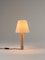 Nickel and Natural Básica M1 Table Lamp by Santiago Roqueta for Santa & Cole 2