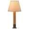 Bronze and Beige Básica M1 Table Lamp by Santiago Roqueta for Santa & Cole, Image 1