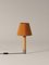 Lámpara de mesa Básica M1 de níquel y mostaza de Santiago Roqueta para Santa & Cole, Imagen 3