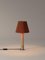 Nickel and Terracotta Básica M1 Table Lamp by Santiago Roqueta for Santa & Cole, Image 2