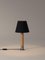 Nickel and Black Básica M1 Table Lamp by Santiago Roqueta for Santa & Cole 2