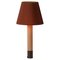 Bronze and Terracotta Básica M1 Table Lamp by Santiago Roqueta for Santa & Cole 1