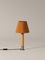 Lámpara de mesa Básica M1 de níquel y mostaza de Santiago Roqueta para Santa & Cole, Imagen 3
