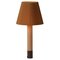 Bronze and Mustard Básica M1 Table Lamp by Santiago Roqueta for Santa & Cole 1