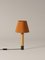 Bronze and Mustard Básica M1 Table Lamp by Santiago Roqueta for Santa & Cole 3