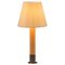 Bronze and Natural Básica M1 Table Lamp by Santiago Roqueta for Santa & Cole, Image 1