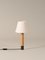 Lampe de Bureau Básica M1 en Bronze et Blanc par Santiago Roqueta pour Santa & Cole 3