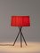 Lampada da tavolo Tripode M3 rossa di Santa & Cole, Immagine 3