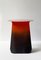 Table d'Appoint Ronde Youmy Rouge Shaded par Mademoiselle Jo 3