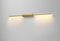 IP Link Double 1300 Satin Brass Wall Light by Emilie Cathelineau 2