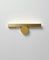 Ip Calee V1 Satin Polished Brass Wall Light by POOL 5