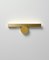 Ip Calee V1 Satin Polished Brass Wall Light by POOL, Image 5