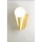 Ip Cornet Wandlampe aus poliertem Messing von Emilie Cathelineau 2