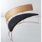 Panca e sedia Boomerang nere di Pepe Albargues, set di 2, Immagine 3