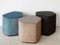 Leather Stools by Nestor Perkal, Set of 3, Image 2