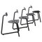 SPC Black Chairs by Atelier Thomas Serruys, Set of 4, Image 1