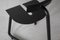Chaises SPC Noires par Atelier Thomas Serruys, Set de 4 6