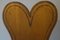 Mid-Century Chairs with Heart-Shaped Backs and Splayed Legs 1950s, Set of 4, Image 2