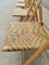 Vintage Wood Folding Chairs for Habitat, 1980s, Set of 4 5