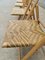 Vintage Wood Folding Chairs for Habitat, 1980s, Set of 4, Image 5