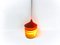 Cultural Orange Pendant Lamp by Bent Boysen for Ikea, Sweden, 1980s, Image 15