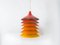 Lampe à Suspension Cultural Orange par Bent Boysen pour Ikea, Suède, 1980s 1