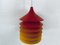 Cultural Orange Pendant Lamp by Bent Boysen for Ikea, Sweden, 1980s 3