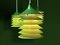 Lámpara colgante Cultural en verde de Bent Boysen para Ikea, Suecia, años 80, Imagen 11
