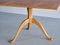 Mesa de centro de tres patas de madera de olmo de Carl Malmsten para Carl Malmsten, Suecia, años 60, Imagen 13