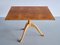 Mesa de centro de tres patas de madera de olmo de Carl Malmsten para Carl Malmsten, Suecia, años 60, Imagen 4