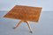 Mesa de centro de tres patas de madera de olmo de Carl Malmsten para Carl Malmsten, Suecia, años 60, Imagen 10