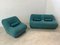 Italian Two-Seats Sofa and Armchair, 1970s, Set of 2 1