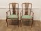 Edwardian Upholstered Armchairs, 1890s, Set of 2 1