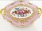 Antique French Limoges Pink Tray, 1890s, Image 1