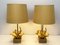 Vintage French Table Lamps in Bronze and Brass by Maison Charles, 1960s, Set of 2 4