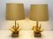 Vintage French Table Lamps in Bronze and Brass by Maison Charles, 1960s, Set of 2, Image 4