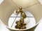 Lámparas de mesa francesas vintage de bronce y latón de Maison Charles, años 60. Juego de 2, Imagen 5