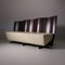 Post-Modern Wood and Leather Sofa by Paolo Deganello 1