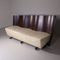 Post-Modern Wood and Leather Sofa by Paolo Deganello 7