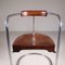 Vintage Functionalist Brown Chair, Image 6