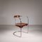 Vintage Functionalist Brown Chair, Image 1