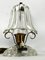 Mid-Century Tischlampen aus Muranoglas & Messing. 1940er von Ercole Barovier, 2er Set 8