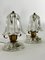 Mid-Century Murano Glass and Brass Table Lamps. 1940s by Ercole Barovier, Set of 2 1