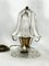 Mid-Century Tischlampen aus Muranoglas & Messing. 1940er von Ercole Barovier, 2er Set 7