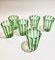 Italian Cocktail Glasses in the Style of Gio Ponti for Murano Verre, 2004, Set of 7 16
