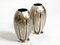 Vases de Table Mid-Century en Laiton Plaqué Argent pour WMF Ikora, 1950s, Set de 2 16