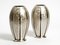 Mid-Century Modern Table Vases in Silver-Plated Brass for WMF Ikora, 1950s, Set of 2 1